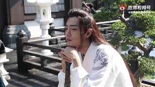 2018.04.17 Behind-the-scenes from «The Untamed» shooting | Xiao Zhan