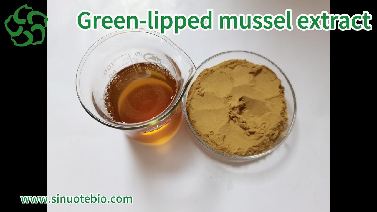 Greenlipped mussel extract YouTube