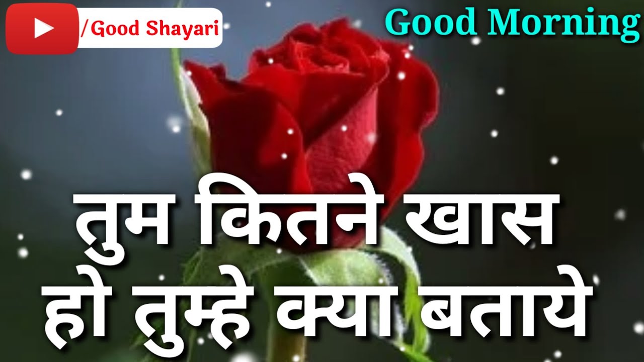 Good morning love quotes hindi | Good morning shayari | best Good ...
