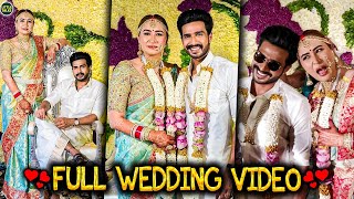 Vishnu Vishal Weds Jwala Gutta​-FULL WEDDING VIDEO | Vishnu & Jwala's Romantic Tie Knot |JwalaVished