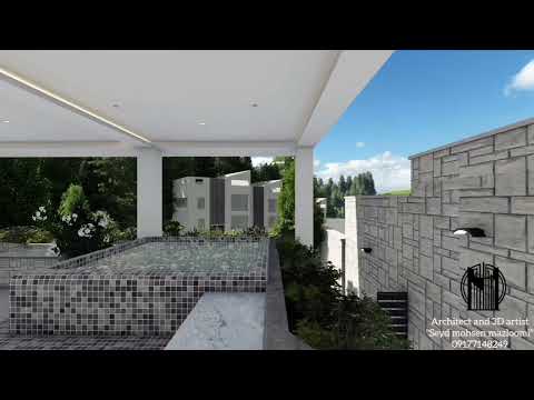 آپارتمان ۷واحدی کلاردشت مازندران ۱۴۰۴ طراح سید محسن مظلومی