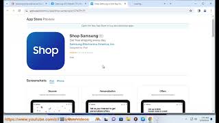 Samsung Shop app 101: Samsung shop app for Windows 10​? screenshot 1