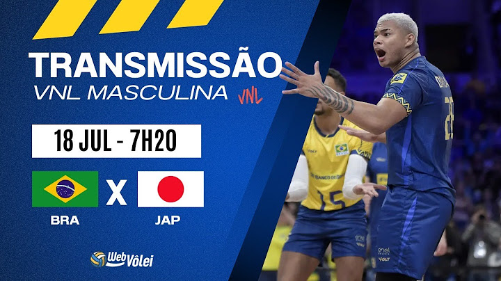 TRANSMISSÃO DE BRASIL X JAPÃO