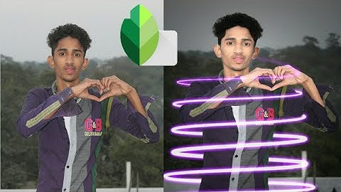 Neon Glow Editing Snapseed 😱🔥| Magical Effect 2019 || Snapseed Photo Editing|| Android Student BD