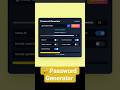 🔐 Password Generator App | Using React + Tailwind CSS #frontendprojects #codingjourney #reactproject