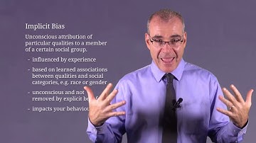 Adaptive Unconscious: 6. Implicit Bias