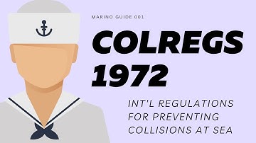 COLREGS (Collision Regulations) | Marino Guide 001