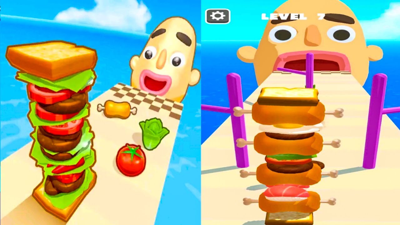 Buat Sarapan Pagi Isi Tulang Ikan Si Tono Sampai Muntah 🤢🤮 l Sandwich Run @ebigamespot7599