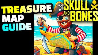 Skull and Bones How to FIND Hidden Treasures QUICKLY and EASILY, Treasure Map Guide