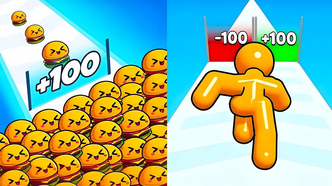 Food Run vs Tall Man Run 🔥 MAX LEVELS UNLOCKED! (2026 Update!)