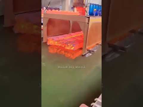 تبريد الحديد داخل مصنع الصلب