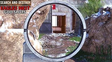 SnD GOD SPOTS ON "EAGLES NEST" (Vanguard Best Search and Destroy Plant Spots)