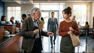 Can You Pretend to Be My Granddaughter for Five Minutes the Old Man Asked at the Bank  She Neve...