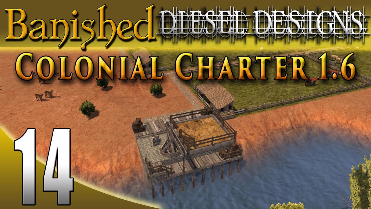 Banished Colonial Charter 1.6 EP14 Farm Trader & Horses