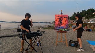 Download Lagu ARTnBEATS || Street Art and Melodic Deep House Fusion by eddel \u0026 CCStencil @ Alki Beach, Seattle MP3 Download Lagu ARTnBEATS || Street Art and Melodic Deep House Fusion by eddel \u0026 CCStencil @ Alki Beach, Seattle MP3