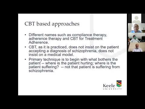Improving Treatment Adherence for Schizophrenia by Prof. Dr. Saeed Farooq Improving Treatment Adherence for Schizophrenia by Prof. Dr. Saeed Farooq