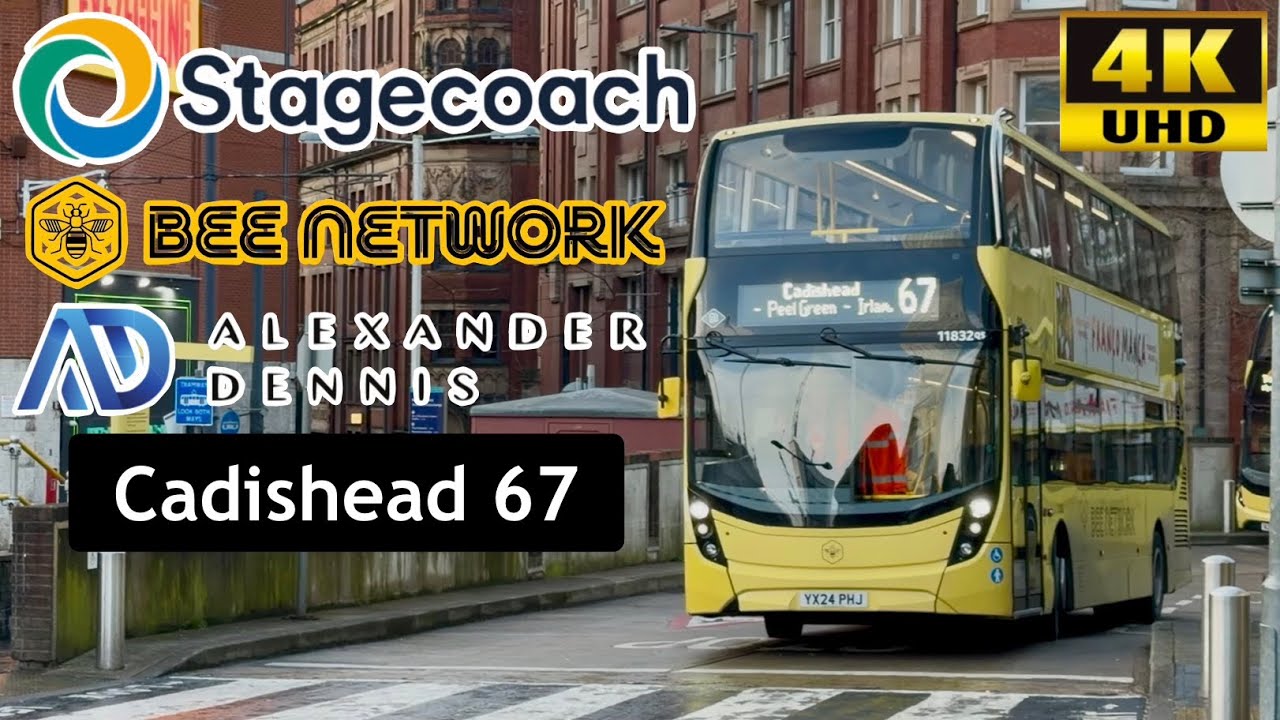 [Stagecoach Bus Bee Network: 67 Manchester City Centre to Cadishead via Salford, Eccles & Irlam]