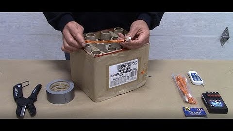 How to use electric firework igniters.