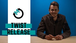 Twist Release Quick Latch With Polymagnet