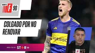 VALENTINI, COLGADO: ¿Es acertada la postura de Boca? Debate CALIENTE en #ESPNF90