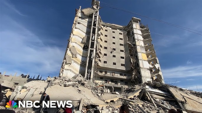 Israel Strikes Landmark Residential Building In Rafah