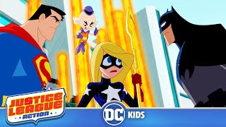 Heroes Switch Corpora!? | Justice League Action en Latino 🇲🇽🇦🇷🇨🇴🇵🇪🇻🇪 | @DCKidsLatino