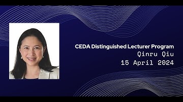 CEDA Distinguished Lecturer Dr. Qinru Qiu | IEEE Education Week