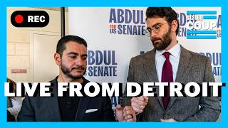LIVE Hasan Piker & Democratic Socialists GET OUT THE VOTE Before Abdul El-Sayed Election