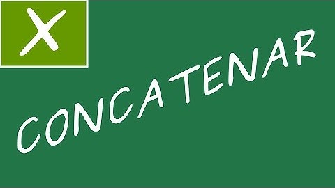 Função CONCATENAR no Excel