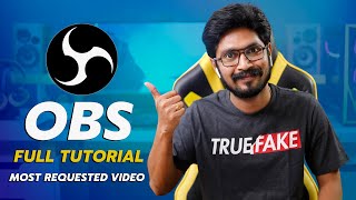 How to Stream Like Pro | Obs Full Tutorial | Onscreen Alerts | Stream labs |In Telugu by Sai Krishna