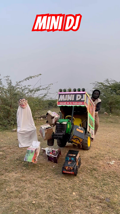Remote Control Mini DJ Trucks😱!! Accident  Small Dj Pickup !! #dj #djtruck #minidjtruck #djsong