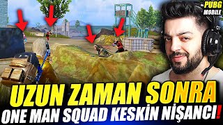 Uzun Zaman Sonra One Man Squad Keski̇n Ni̇şanci - Pubg Mobile