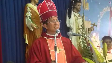 Lời cám ơn của ĐGM Phú Cường đối với cha Giám Tỉnh DCCT và cha G.B Lê Trung Ân (P2)