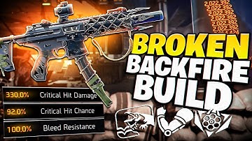 *BROKEN* BACKFIRE BUILD | Tank & DPS Everything with EASE | The Division 2 Crossroads Meta