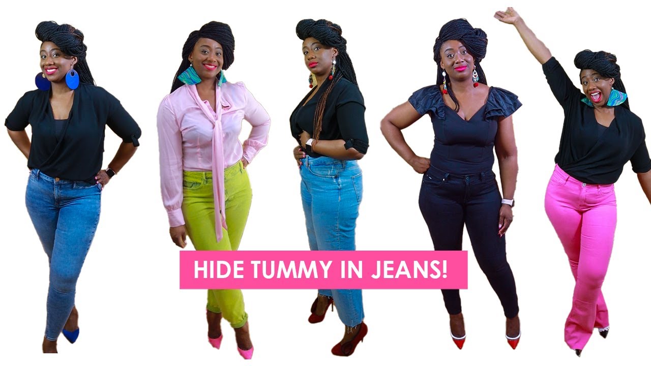 No more FUPA!" Here's how to hide your tummy in jeans? - YouTube