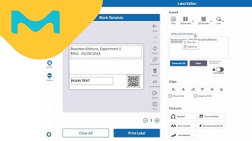 MilliSentials™ Lab Labeling System Software Tutorial