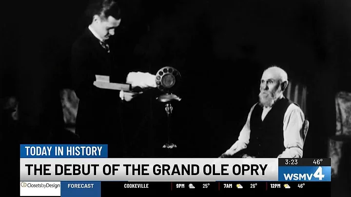 This Day in History: The Grand Ole Opry debuts on WSM Radio in 1925