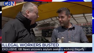 Illegal workers busted: UK black economy uncovered as asylum seekers caught working in Aldershot