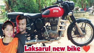 Laksarul new bike ❤️RE ❤️ LA Couples