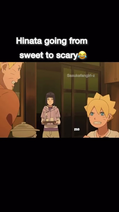 Hinata finally looses her cool😂