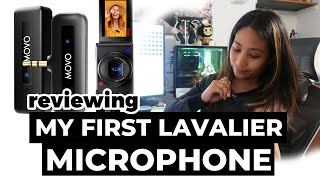 Movo Wireless Mini Microphone Unboxing and review by East Charmer 490 views 4 months ago 5 minutes, 31 seconds