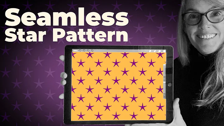 Seamless Star Pattern in PROCREATE