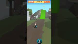 New Run Game 2021: Level 39 In Skater Race Gameplay Tutorial Android,ios #Shorts screenshot 1