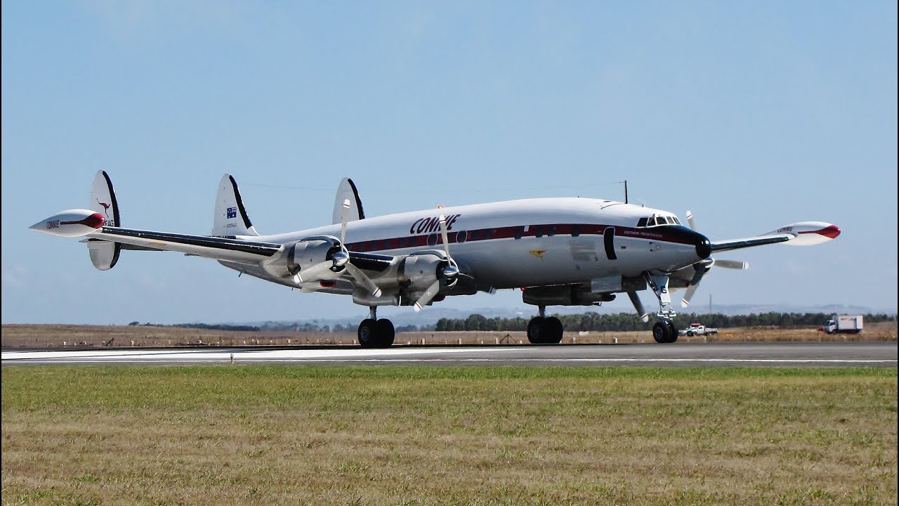Super Constellation At Avalon Airshow 2013 YouTube