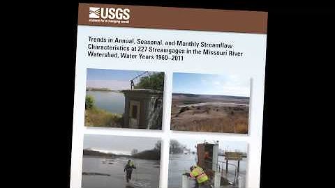 Missouri River Streamflow Trends