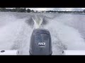 Yamaha 90 hp 4 stroke hole shot