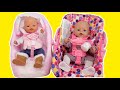 Baby Born Doll Morning Routine feeding and Changing baby doll Compilation
