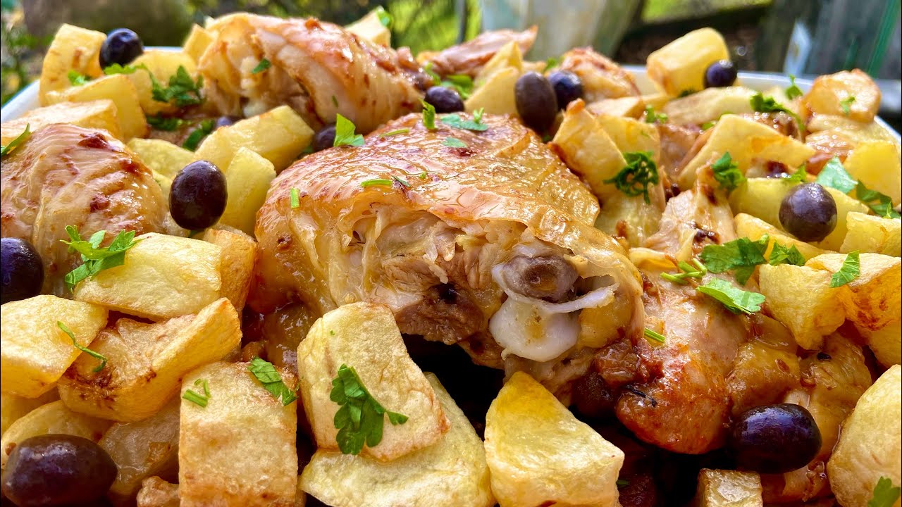 Frango do campo assado, coma bem sem gastar muito!