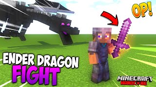 Killing ENDER DRAGON with the Strongest Sword in Minecraft Hardcore #15