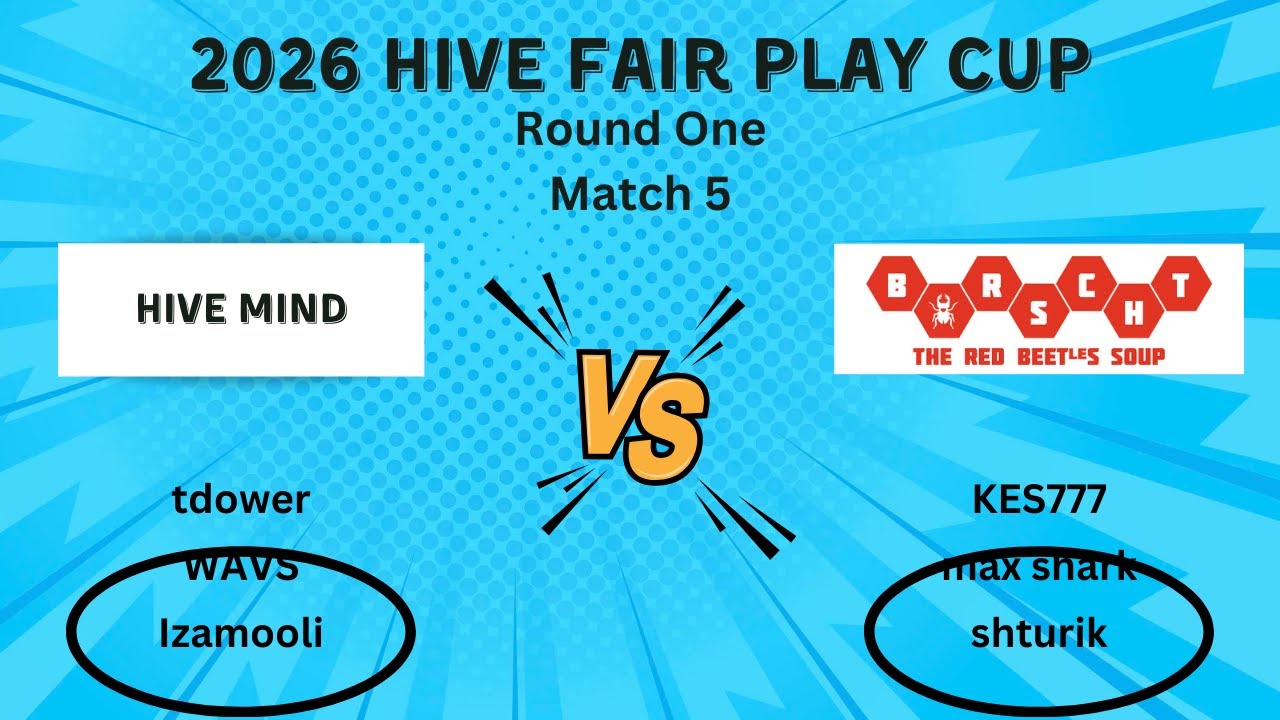 2026 HFPC Round 1 Match 5 Table 3 Izzamooli vs shturik